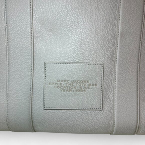Marc Jacobs The Leather Large Tote Bag - Cream/White (Like New) - Picture 14 of 14